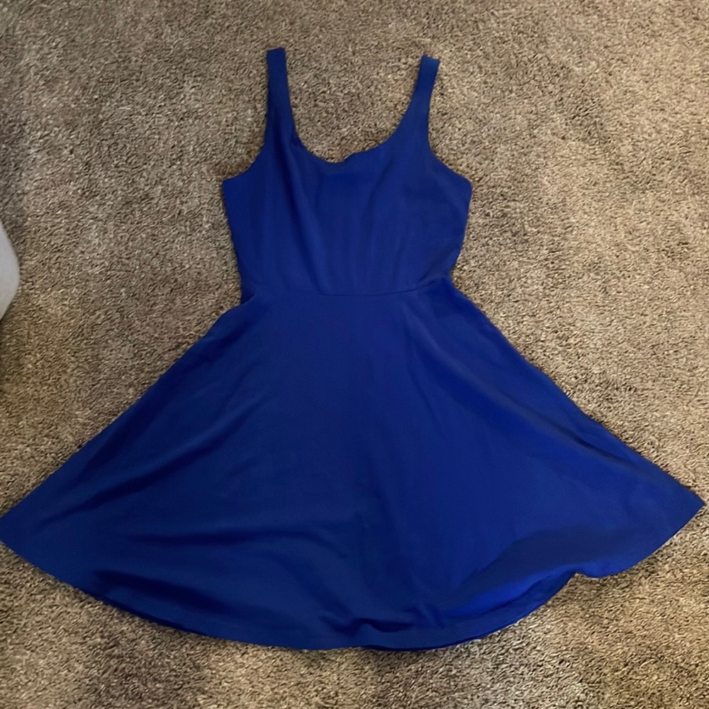 Express Royal Blue Mini Dress